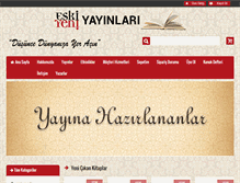 Tablet Screenshot of eskiyeni.org